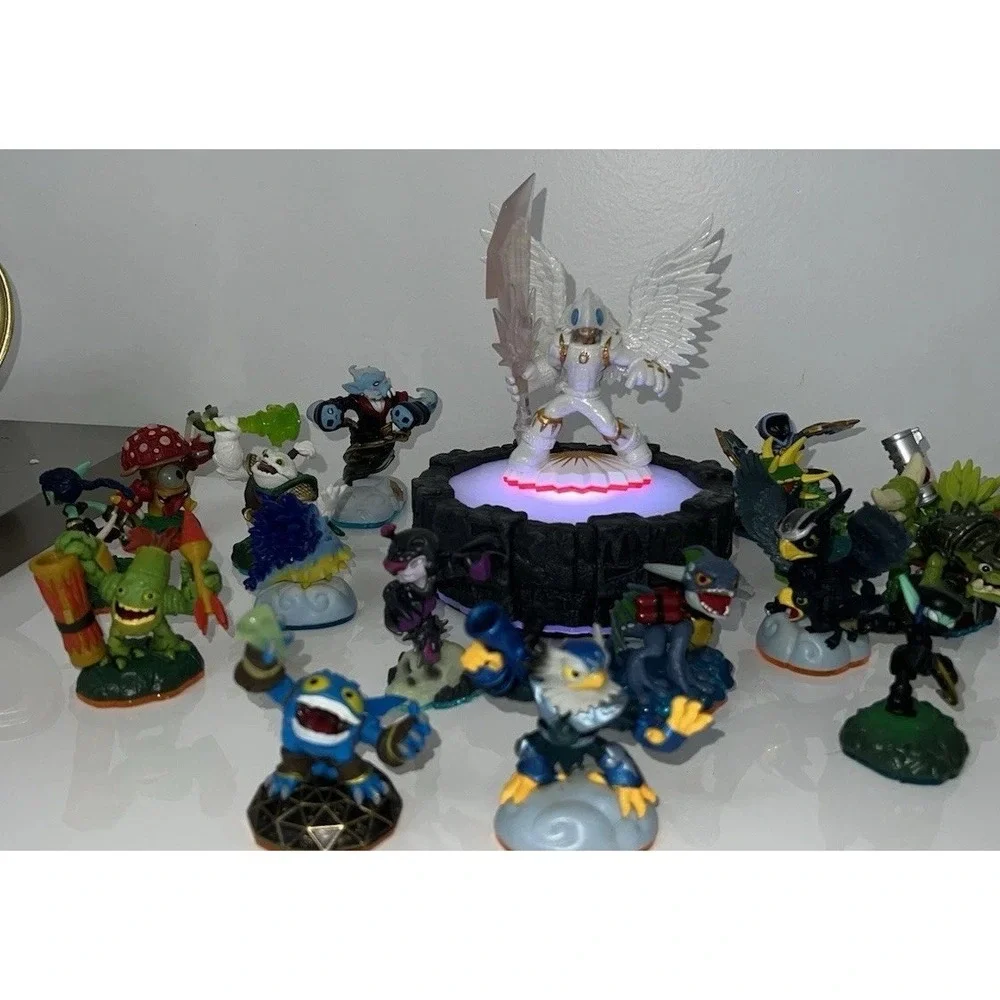 B18)Large Lot Skylanders- 50 Figures And 3 Xbox 360 Portals Activision See Pics